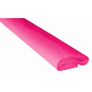 Krepppapier/Feinkrepp pink 10 Rollen, 50 x 250 cm