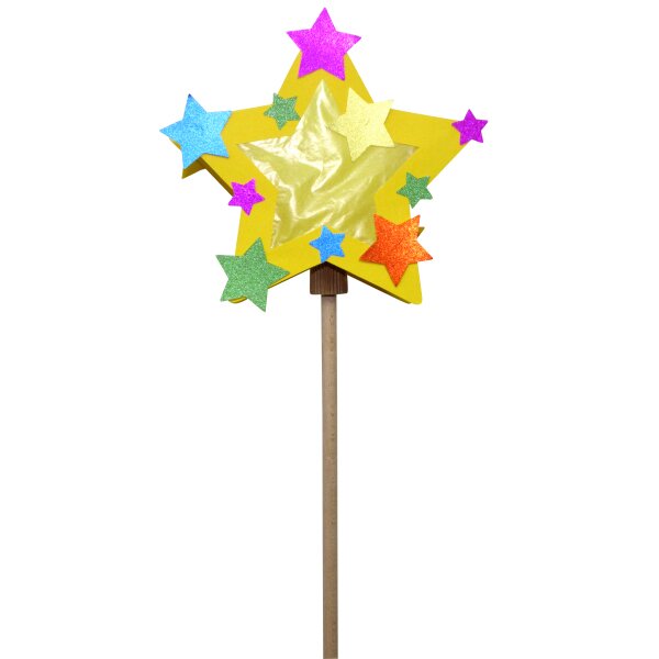 MONCAP Laternen Bastelset Weihnachten - 4 Stück Mit Bastelpapier Für Kinder
