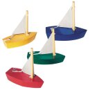 Mini Segelboote, 1 St&uuml;ck, verschieden sortiert