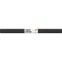 Krepppapier/Feinkrepp schwarz 10 Rollen, 50 x 250 cm