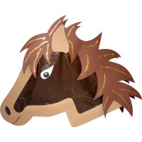 Laternen Bastelset Pferd von Prell, 4 Stück