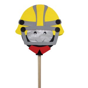 Laternen Bastelset Feuerwehrmann am Stab von Prell, 4...
