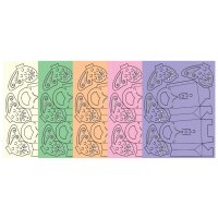 Bastelset Mini Taschen Schmetterling für 5 Stück
