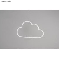 Draht Halbmond+Wolken, sort. 10-12cm, SB-Btl 3Stück