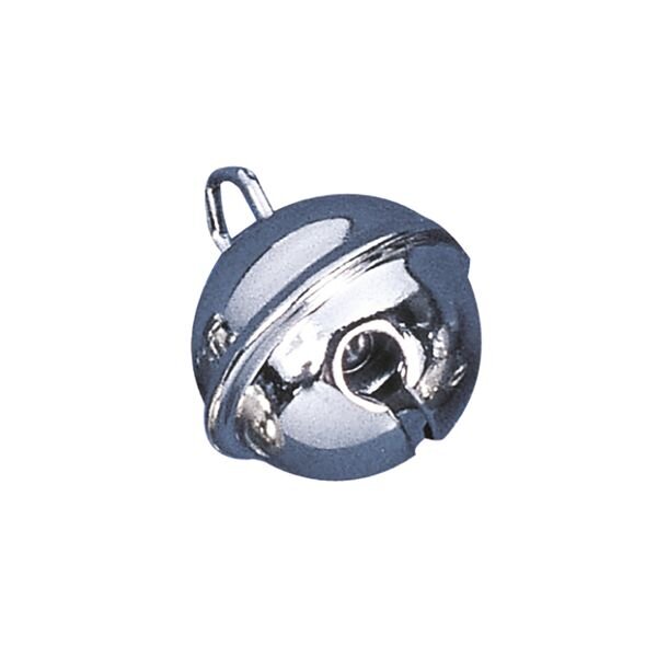 Deko-Metallglöckchen kugelförmig, 19mm...