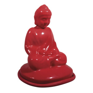 Latex Vollform-Gießform: Buddha, 6,5x12,5cm, SB-Btl 1Stück