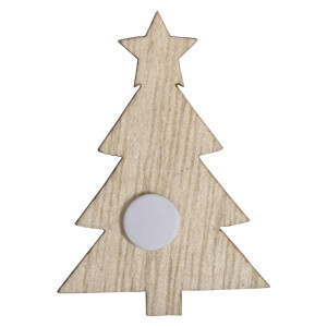 Holz Streuteile Christbaum+Hirsch, 3x4,5cm, sortiert,...