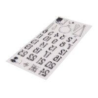 Clear Stamps - Adventskalender Nordic, 97x205mm, 34 Motive, SB-Btl. 1Bogen