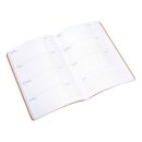 Booklet Weekly Planner,FSC Mix Credit, A5, 60 Blatt, 80 g/m², kraft