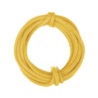 Strickschlauch mit Draht, 5mm ø, 3m, maisgelb