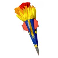 Schultüte Bastelset Rakete von Prell, inkl. Schulstarterpaket GRATIS