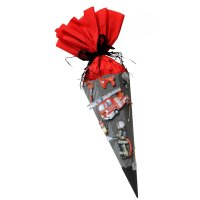 Schultüte Bastelset Feuerwehr 3D von Prell, inkl. Schulstarterpaket GRATIS
