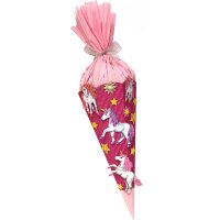 Schultüte Bastelset Einhorn von Prell, inkl. Schulstarterpaket GRATIS