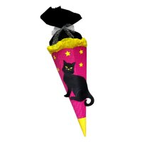 Schultüte Bastelset Schwarze Katze von Prell, inkl. Schulstarterpaket GRATIS