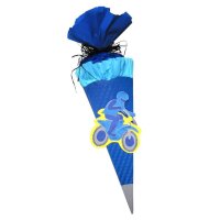 Schultüte Bastelset Biker von Prell, inkl. Schulstarterpaket GRATIS