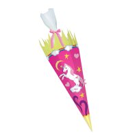 Schultüte Bastelset Easy Line Einhorn von URSUS, inkl. Schulstarterpaket GRATIS