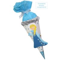 Schultüte Bastelset Sternenprinzessin vorgestanzt von Prell, inkl. Schulstarterpaket GRATIS