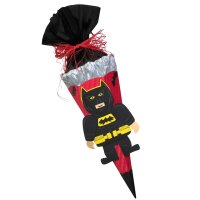 Schultüte Bastelset Blackman von Prell, inkl. Schulstarterpaket GRATIS