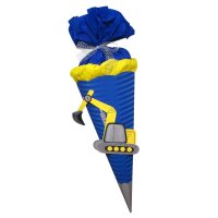 Schultüte Bastelset Bagger von Prell, inkl. Schulstarterpaket GRATIS