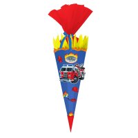 Schultüte Bastelset Easy Line Feuerwehr von URSUS inkl. Schulstarterpaket Gratis
