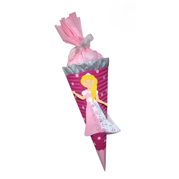 Schultüte Bastelset Prinzessin von Prell, inkl. Schulstarterpaket GRATIS