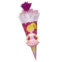 Schultüte Bastelset Ballerina von Prell, inkl. Schulstarterpaket GRATIS