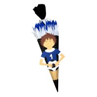 Schultüte Bastelset Fußball von Prell, inkl. Schulstarterpaket GRATIS
