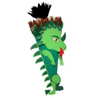 Schultüte Bastelset Dinosaurier von Prell, inkl. Schulstarterpaket GRATIS