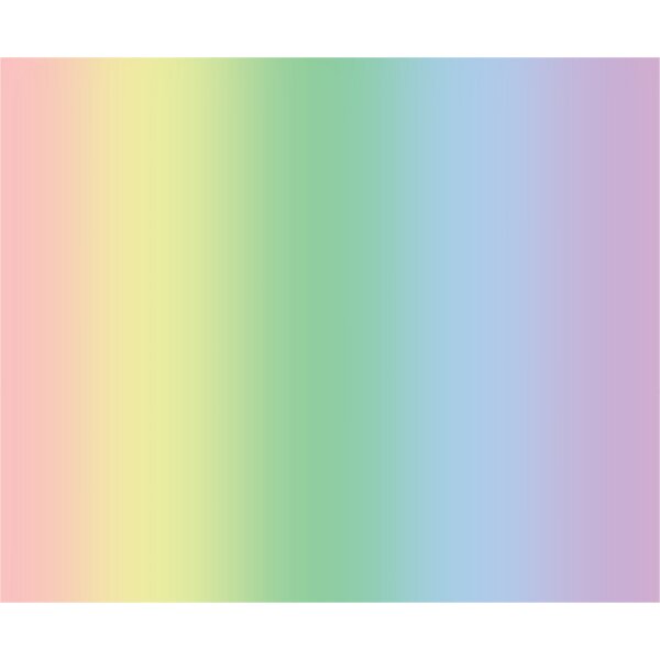 Fotokarton Regenbogen Pastell, DIN A4, 50 Blatt