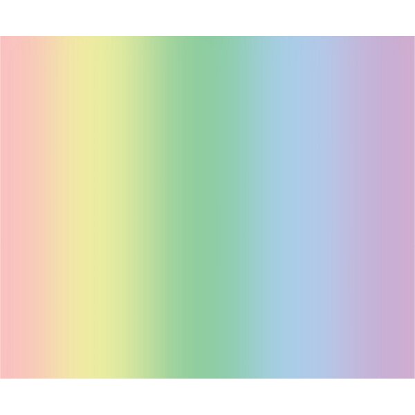 Fotokarton Regenbogen Pastell, 49,5 x 68 cm, 10 Bogen