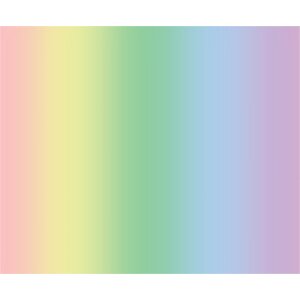 Transparentpapier Regenbogen Pastell, 50 x 61 cm, 1 Rolle