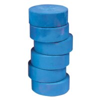 Farbpucks 6 Stück, Ø 44 mm blau