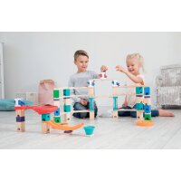 Kugelbahn Quadrilla XXL Kindergarten Set inkl. Vorlagenkarten, 256tlg.