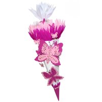 Schultüte Bastelset Schmetterling von Prell, inkl. Schulstarterpaket GRATIS