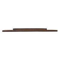Holz-Buchstabe M, FSC Mixed Credit, 10,5x14,8cm, schwarz