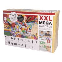 XXL-Mega-Bastelbox, 2.500 Teile, Box