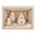 Holzbausatz Winterlandschaft 3D-Motivrahmen Mini, 11,5 x 8,5 x 3,2 cm