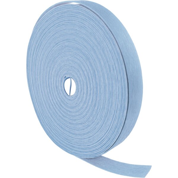 Paper Straps Kamihimo, 15 m x 15 mm Hellblau