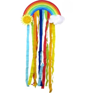 Bastelset Regenbogen von Prell, 10 Stück