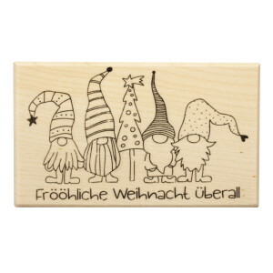 Stempel Es wichtelt, 6x10cm