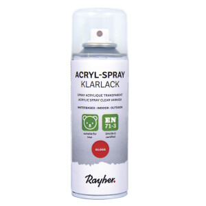 Acryl Spray Klarlack, glänzend, Dose 200ml