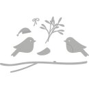 Stanzschablone Wintervögel, 0,2-10,3 x 0,2-3,6 cm,...
