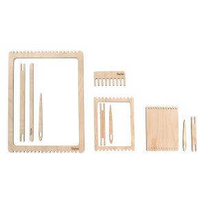 Holz Webrahmen Set, FSC Mixed Credit, 9-21 cm, 11teilig,...