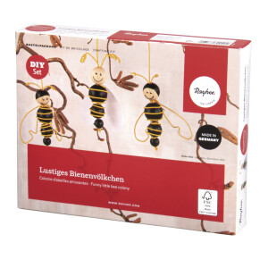 Bastelpackung: Lustiges Bienenvölkchen FSC100%, aus...