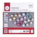 Origami-Faltblätter, FSC Mix Credit, 15x15cm, 80g/m2, Beutel 100Blatt, pastell