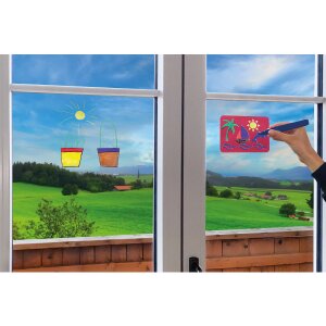 Window Marker, 8 St&uuml;ck inkl. Schablonen, von Eberhard Faber