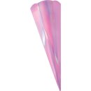 Schultütenrohling irisierend pink, h: 68 cm