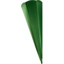 Schult&uuml;tenrohling irisierend hellgr&uuml;n, h: 68 cm
