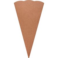 Schultütenrohling aus Kraftkarton, h: 68 cm