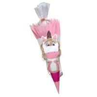 Schultüte Bastelset Einhorn von Prell, inkl. Schulstarterpaket GRATIS